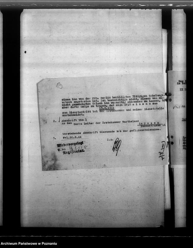 Obraz 17 z jednostki "Notdienstverpflichtung der Ärzte"