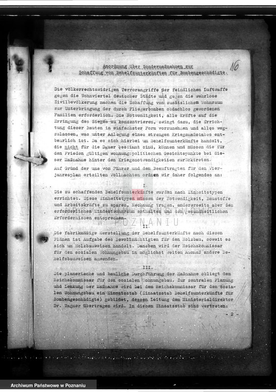 Obraz 20 z jednostki "Sondermassnahmen zur Schaffung von Behelfsunterkünften für Bombenbeschädigte"