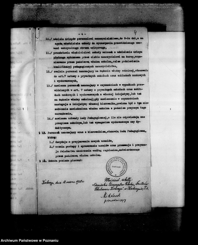 Obraz 8 z jednostki "Prywatna Szkoła Powszechna z niemieckim językiem nauczania- Krotoszyn"