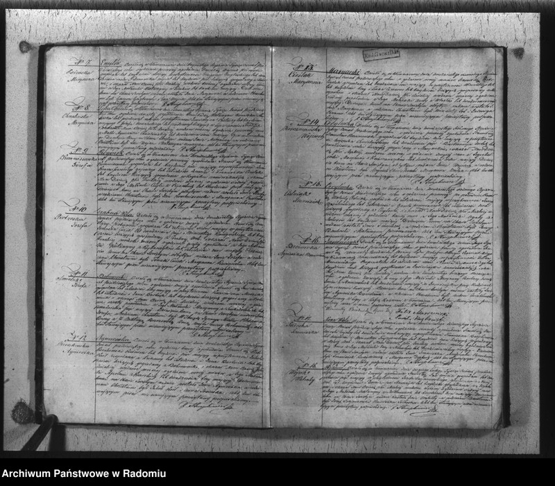 image.from.unit.number "Duplikat akt urodzonych, zaślubionych i zmarłych z parafii Głowaczew na rok 1850"