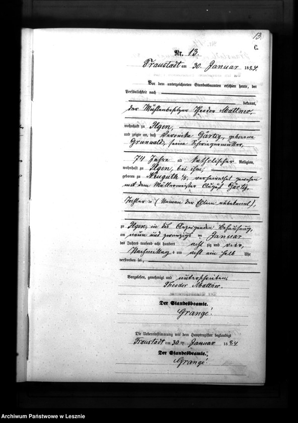 image.from.unit.number "[Księga zgonów - Wschowa północ]"