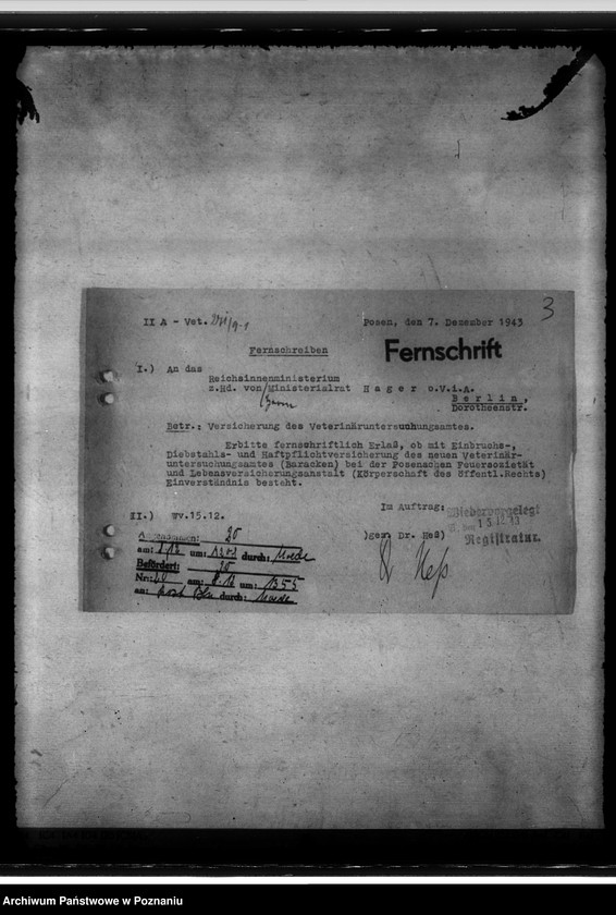 Obraz 7 z jednostki "Veterinäruntersuchungsamt"