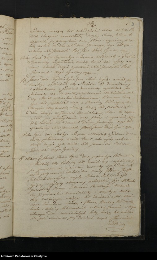 image.from.unit.number "Akta Zapowiedzi Gmina Janow powiat przasnyski z roku 1815-o/16"
