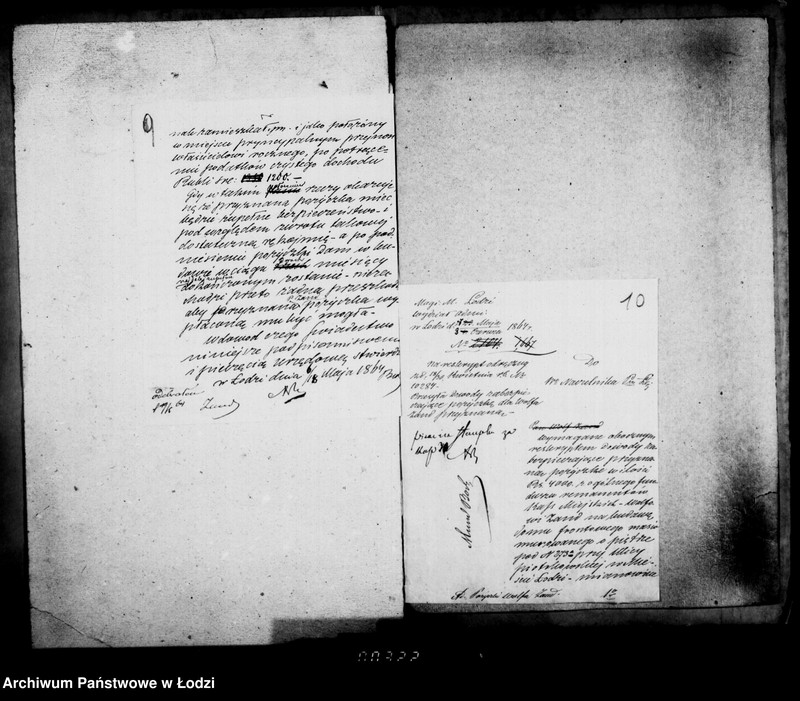 Obraz 10 z jednostki "Akta w przedmiocie pożyczki bankowej Wolfa Zanda"