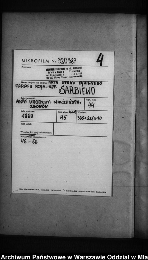image.from.unit.number "Akta urodzeń, małżeństw, zgonów"