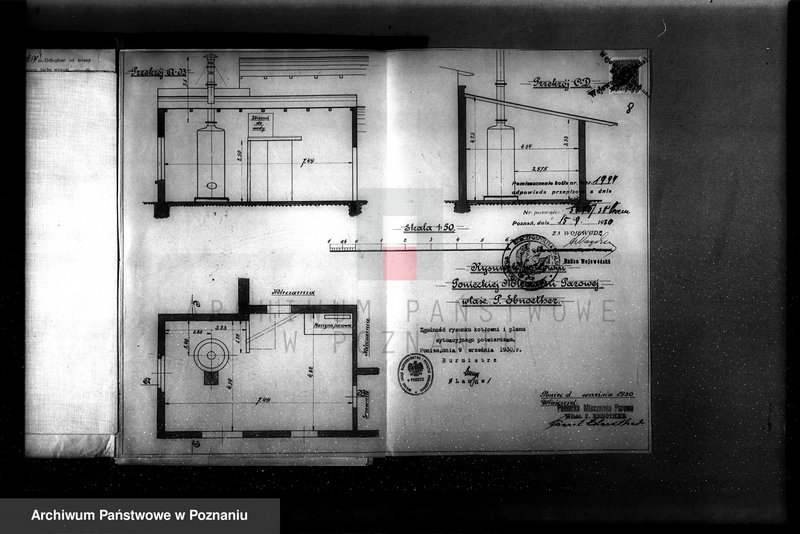 Obraz 13 z jednostki "Mleczarnia parowa /wł. Ebnother/ w Poniecu pow. gostyński nr woj. kotła 6469"