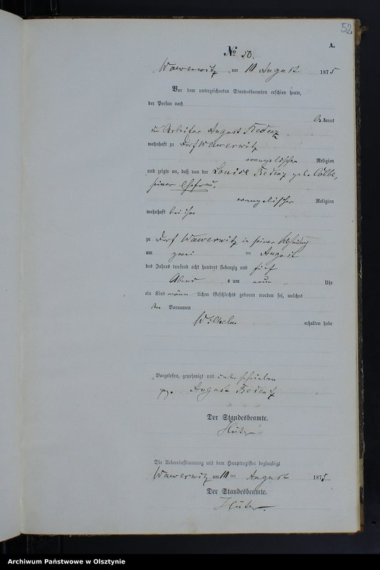 image.from.team "Urząd Stanu Cywilnego w Wielkich Bałówkach pow. nowomiejski"