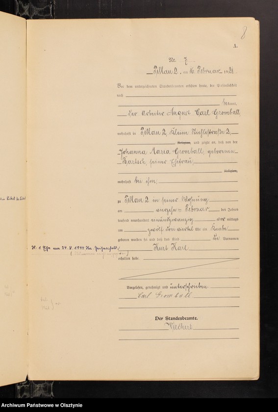 image.from.unit.number "Geburts-Haupt-Register Nr 1 - 96"