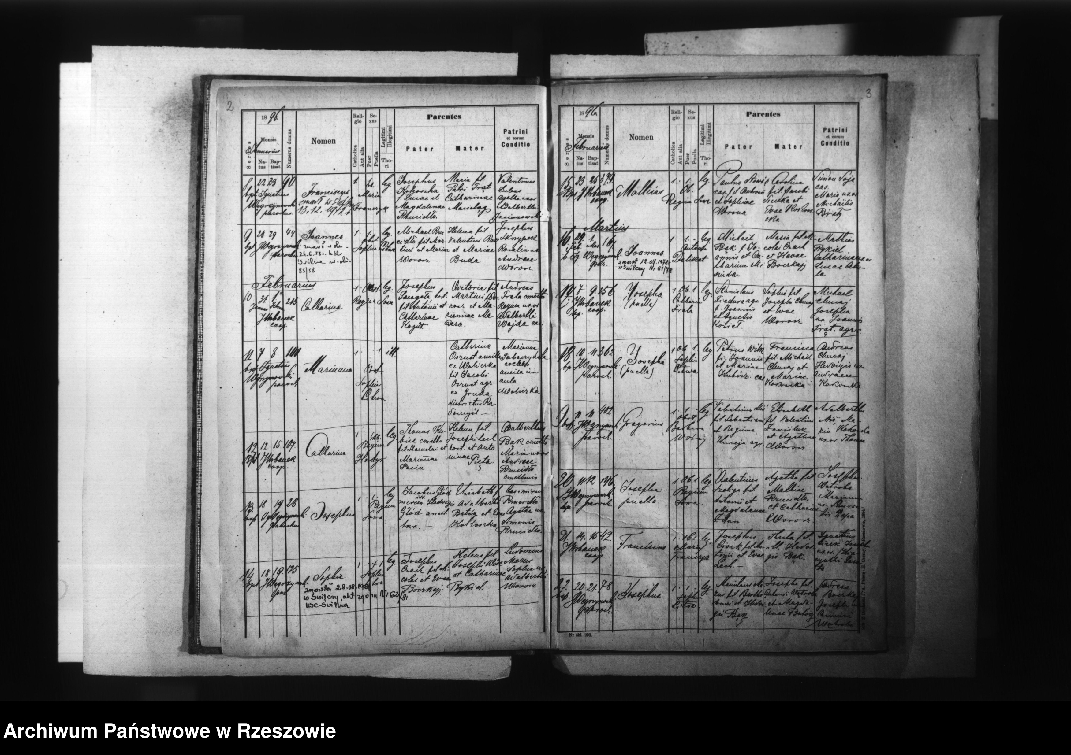 Skan z jednostki: Księga urodzeń, małżeństw i zgonów - Świlcza, Rudna Wielka, Rudna Mała (Rejtarada ), Rogoźnica, Woliczka