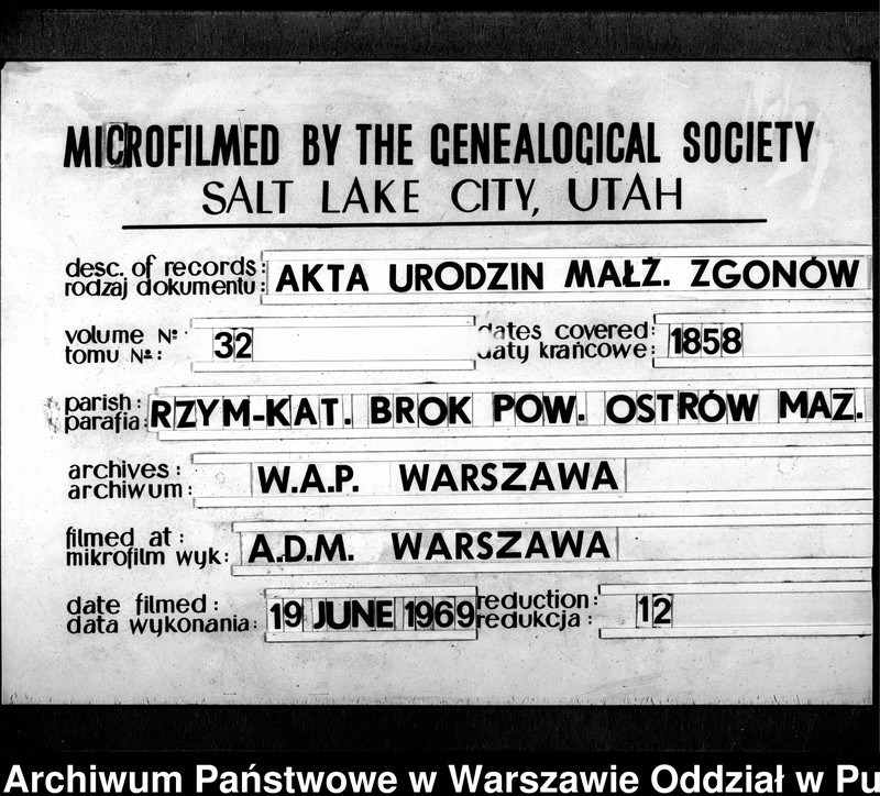 image.from.unit.number "Akta urodzeń, małżeństw i zgonów"