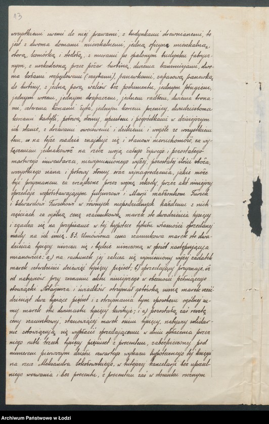 Obraz 15 z jednostki "„Bracia Tursch” – prowadzenie młyna wodnego"