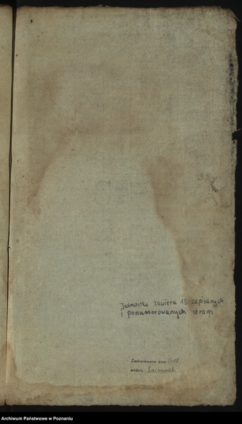 image.from.team "Akta stanu cywilnego Parafii Rzymskokatolickiej Ociąż (pow. ostrowski)"