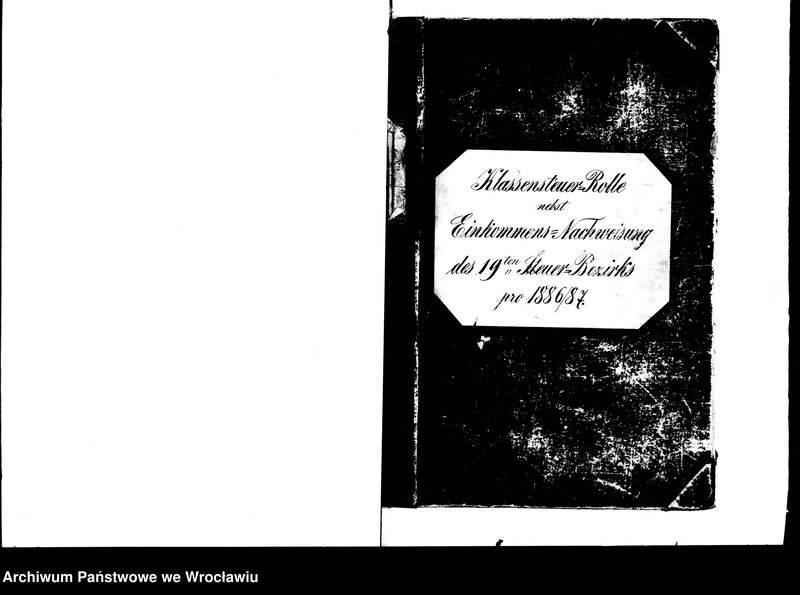 image.from.unit.number "Klassensteuerrolle nebst Eikommens - Nachweisung"