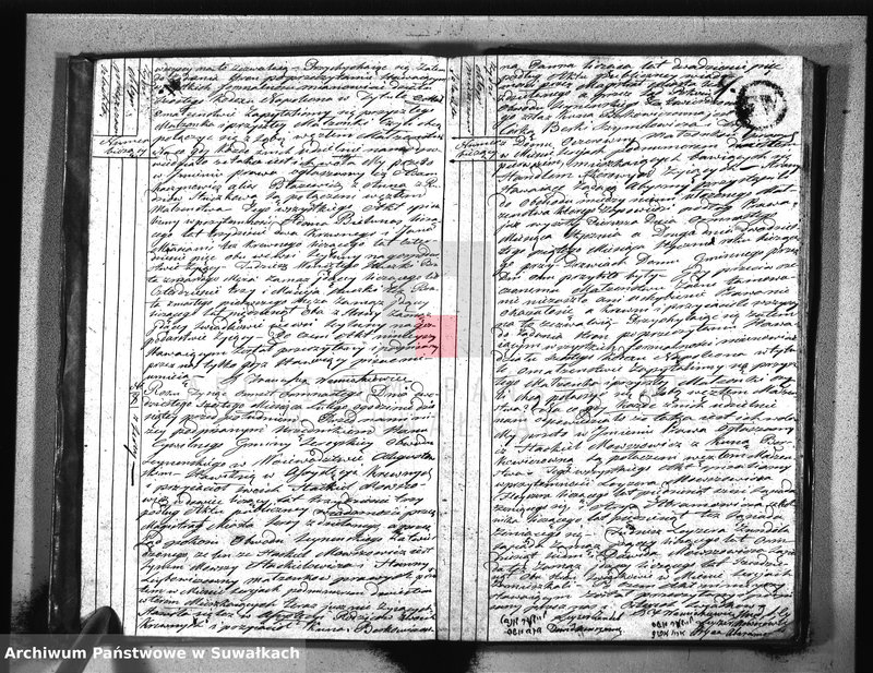 image.from.unit.number "Akta urzędnika stanu cywilnego gminy i parafii sereyskiey zaślubionych od dnia 1-go stycznia 1818 do ostatniego grudnia tegoż roku"
