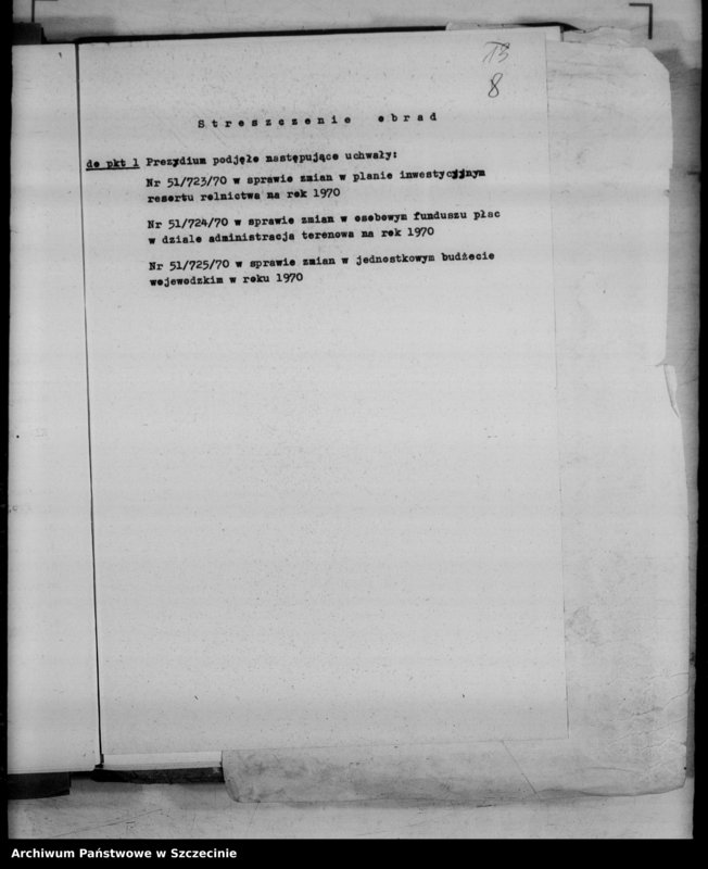 image.from.unit.number "Protokoły posiedzeń Prezydium Wojewódzkiej Rady Narodowej  nr 50-53, miesiąc grudzień"