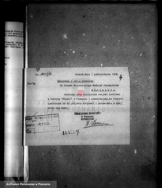 image.from.unit.number "Zatwierdzenie zakładu przemysłowego /kotłowni przy fabryce opon/ Firma Stomil S.A."