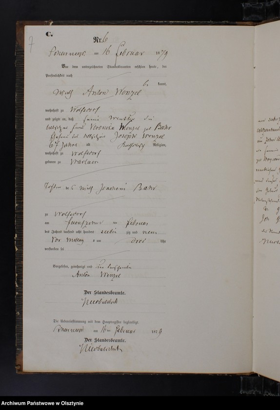 image.from.unit.number "Sterbe-Neben-Register Nr 1 - 78"