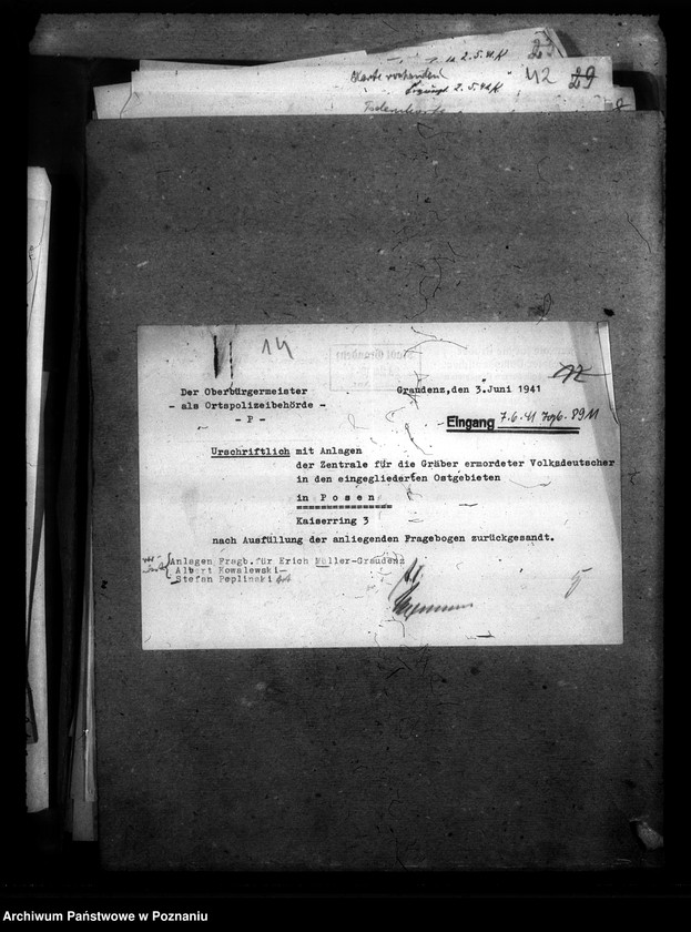 Obraz 18 z jednostki "Amtliche Meldungen Kreis Grandenz (Grudziądz)"