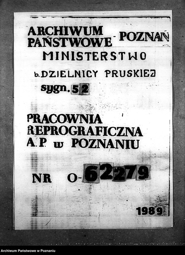 Obraz 1 z jednostki "Sprawy szczegółowo-administracyjne Gospodarcza umowa z Niemcami"
