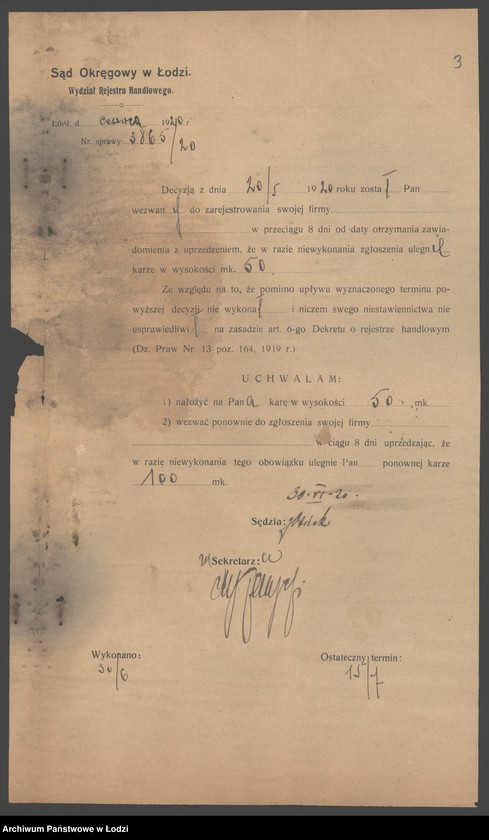 Obraz 5 z jednostki "Abram Lewkowicz- sprzedaż manufaktury"