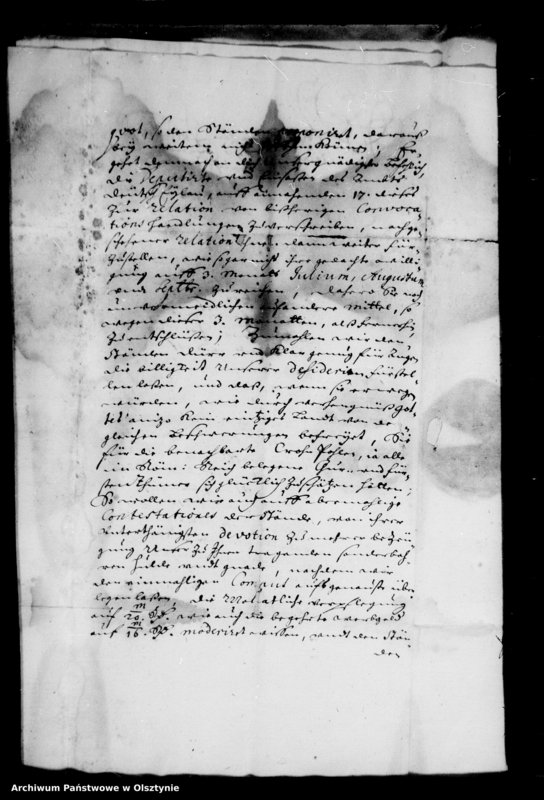 image.from.unit.number "Acta betreffend die von der Convocation der Landstände bewilligte erhöhte Accis, Kopfgelder, Biersteuer und Hubenschoss, und Festsetzung einer neuen Zusammenkunft zwecks Abfertigung der Reassumptiones, Relationen in den Provinzen und Assecuration"