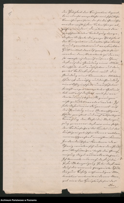 image.from.unit.number "Die Fortsetzung nationaler Bestrebungen von Seiten der Polen."