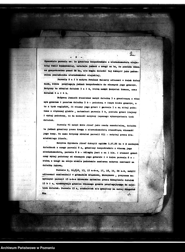 Obraz 6 z jednostki "/Parcelacje majątku Murzynówko powiat średzki/"