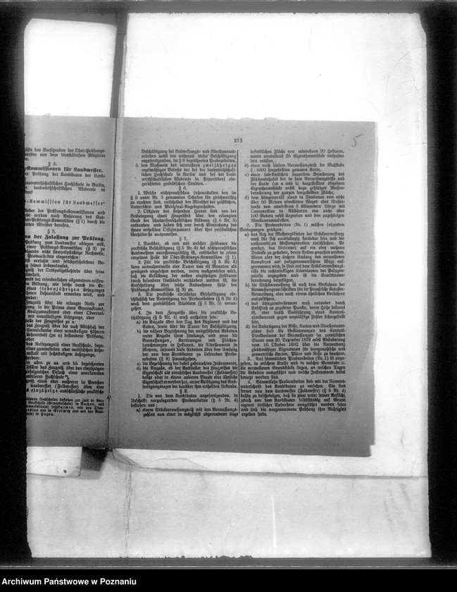 Obraz 8 z jednostki "Bildung einer Genossenschaft zur Entwässerung der Wiesen am Trojanowoer Fliesse im Kreise Obornik"