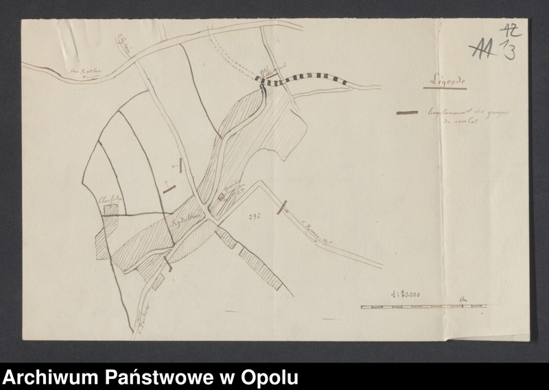 Obraz 13 z jednostki "/Plany obrony garnizonów, miejsc postoju oddziałów 91 Brygady Strzelców Alpejskich/  IX 1921"