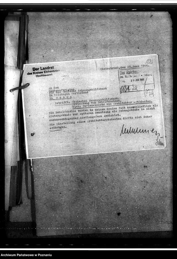 Obraz 18 z jednostki "Studenteneinsatz während der Semsterferien am Behelfsheimbau"