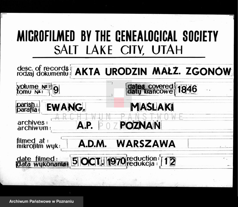 image.from.unit.number "Księga duplikat - urodzeń, małżeństw, zejścia"