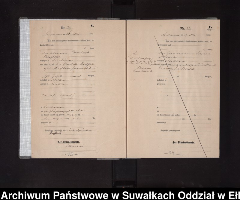 image.from.unit.number "Sterbe-Haupt-Register des Königlich Preussischen Standes-Amtes Stadt Nicolaiken Kreis Sensburg"
