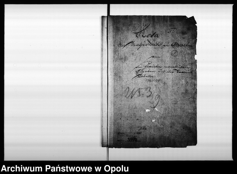 Obraz 4 z jednostki "Acta des Magistrats zu Oppeln von den Fixirten monatlichen Eingaben und der Termins Tabelle"