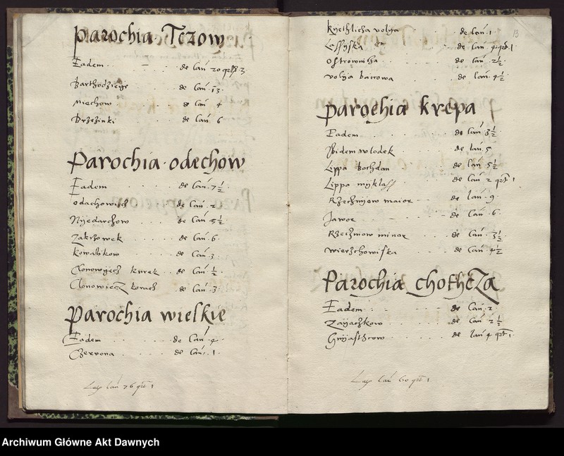 image.from.unit.number "Regestrum exactionum publicarum Radomiensis, Opocznensis et Chanczinensis districtuum --."