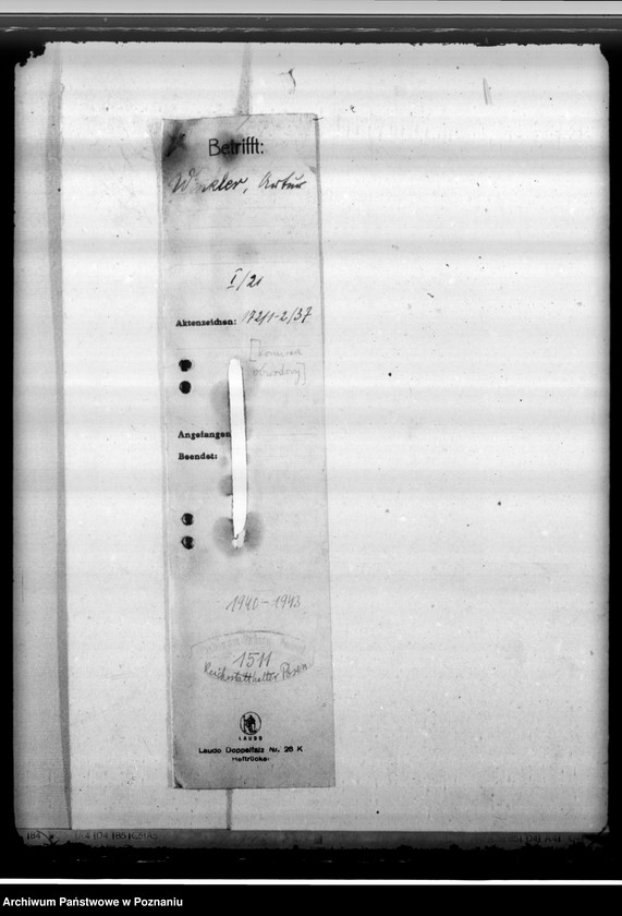 Obraz 4 z jednostki "Winkler, Artur - komisarz obwodowy"