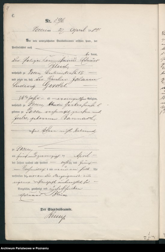 Obraz 7 z jednostki "Księga zgonów t. II"