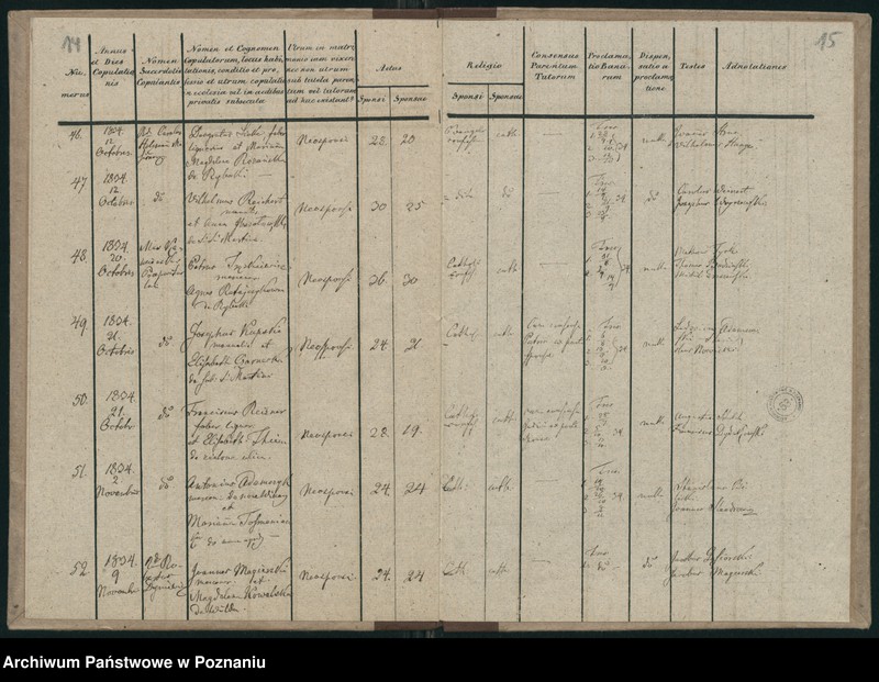 Obraz 10 z jednostki "Księga małżeństw"