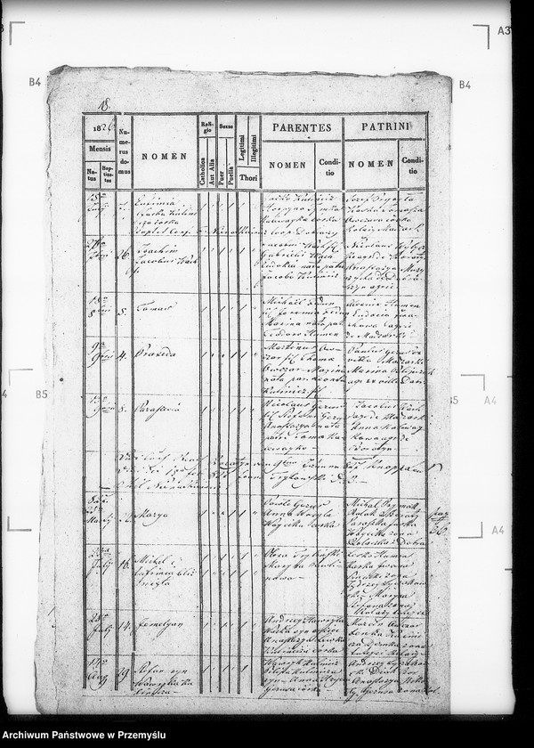 Obraz 20 z jednostki "[Kopie ksiąg metrykalnych parafii Boratyn z filią Madziarki (dekanat Bełz)]"