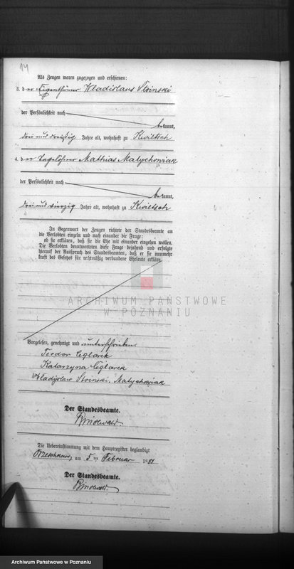 Obraz 16 z jednostki "Księga małżeństw"