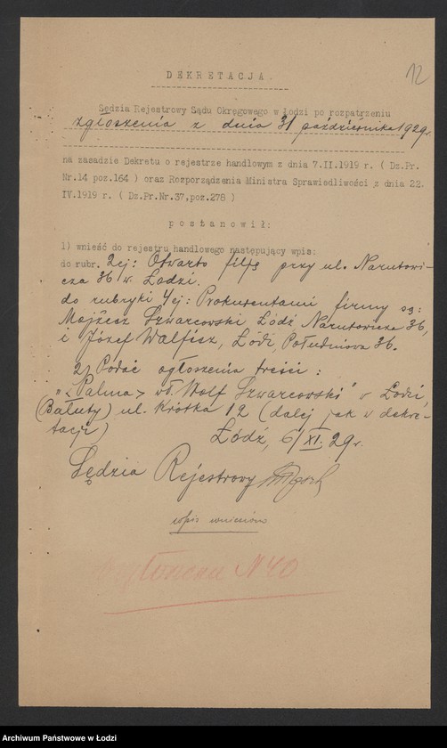 image.from.unit.number "Wolf Szwarcowski "Palma"- wyrób mebli"