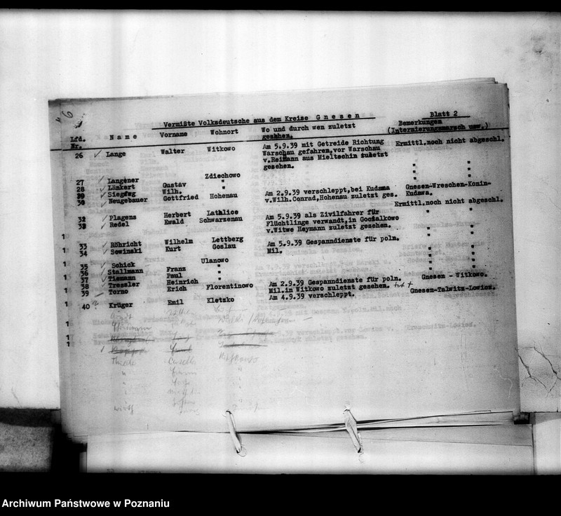 Obraz 10 z jednostki "Für die Ganselbstrerwaltung angefertigte Vermisstenlisten"