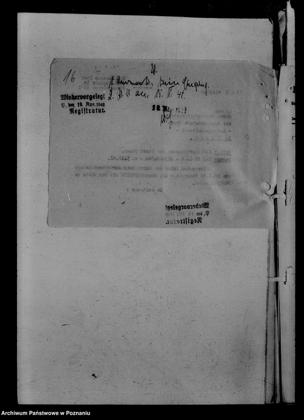 Obraz 20 z jednostki "Korespondencja i plany sytuacyjne ogródków działkowych w Poznaniu"