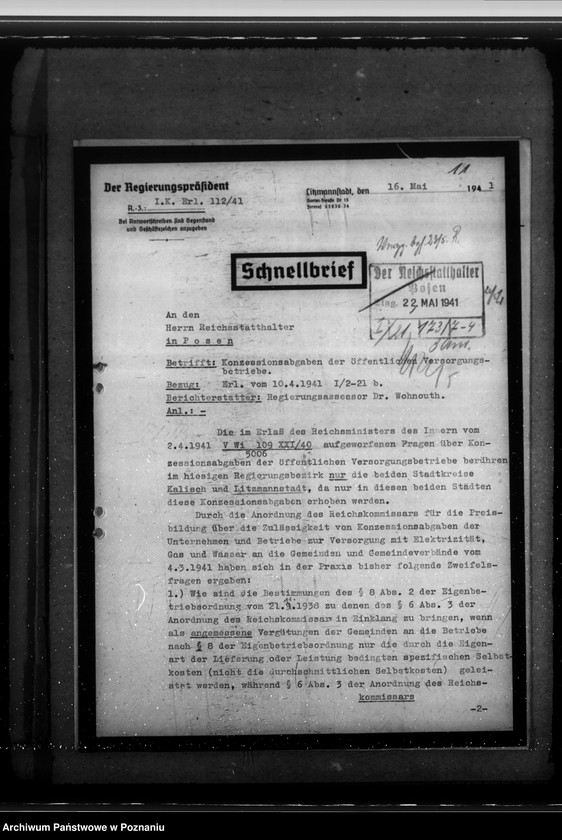 Obraz 15 z jednostki "Konzessionsbetriebe der öffentlichen Versorgungsbetriebe"