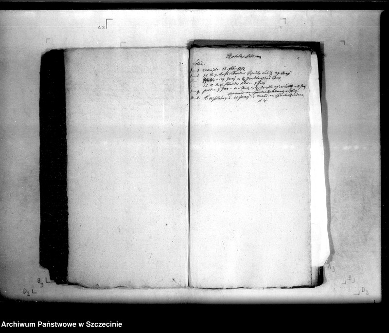 image.from.unit.number "Wegen des bei der Pommerschen Regierung bestellten Regierungsrat Andreas Johann Schweder, und von demselben in Abwesenheit des Regierungs-Vice-Präsidenten beim 2-ten Senat zuführenden Directorii."