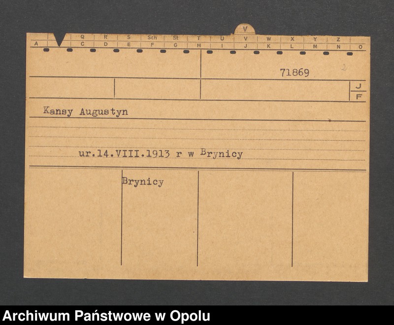 Obraz 4 z jednostki "[Zoremba Franz, ur. 17.1.1880, zam. Hartwigsdorf]"
