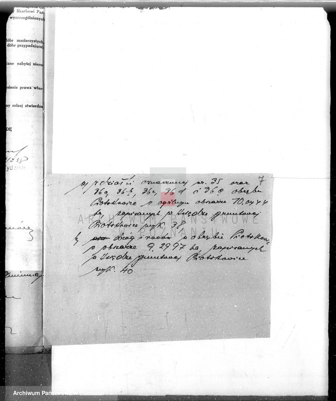 Obraz 12 z jednostki "Przewłaszczenie ziem dotacyjnych w gminie Żar czyn powiatu żnińskiego"