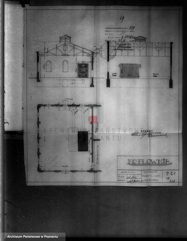 Obraz 13 z jednostki ""Akwawit" Spółka Akcyjna W Poznaniu fabryka chemiczna nr woj. 2328 nr kotła 832"
