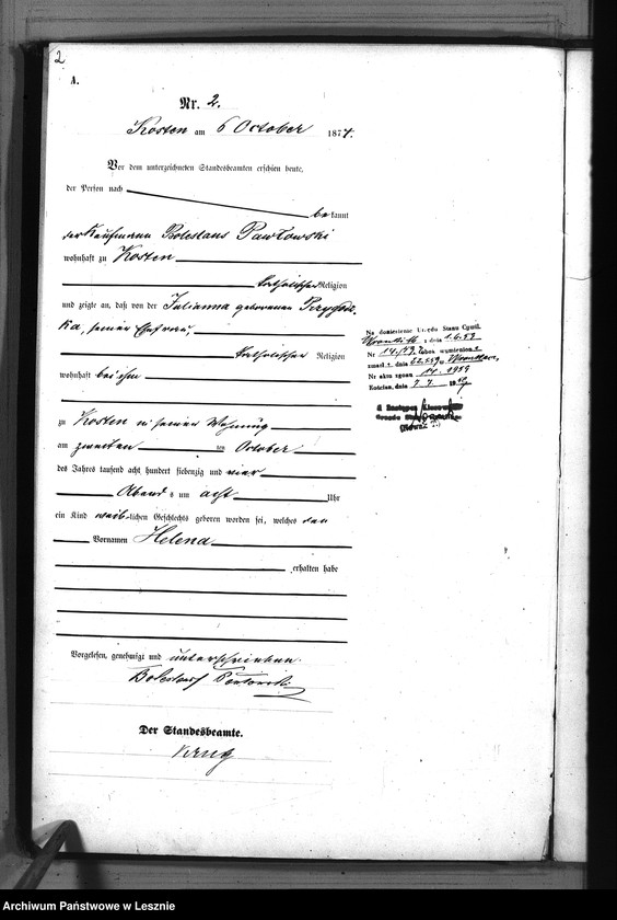 Obraz 5 z jednostki "[Księga urodzeń - miasto]"