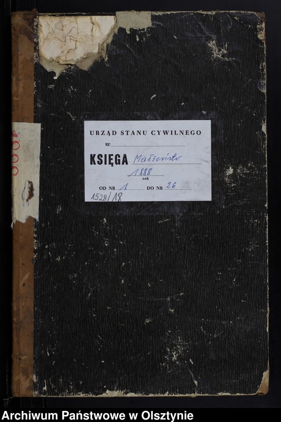 image.from.unit.number "Heiraths-Neben-Register Nr 1 - 26"