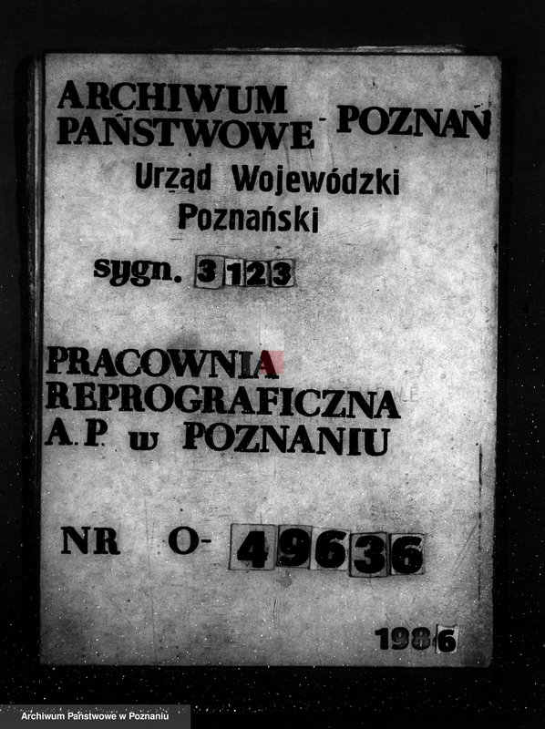 Obraz 1 z jednostki "Przewłaszczenie ziem dotacyjnych w gminie Żar czyn powiatu żnińskiego"